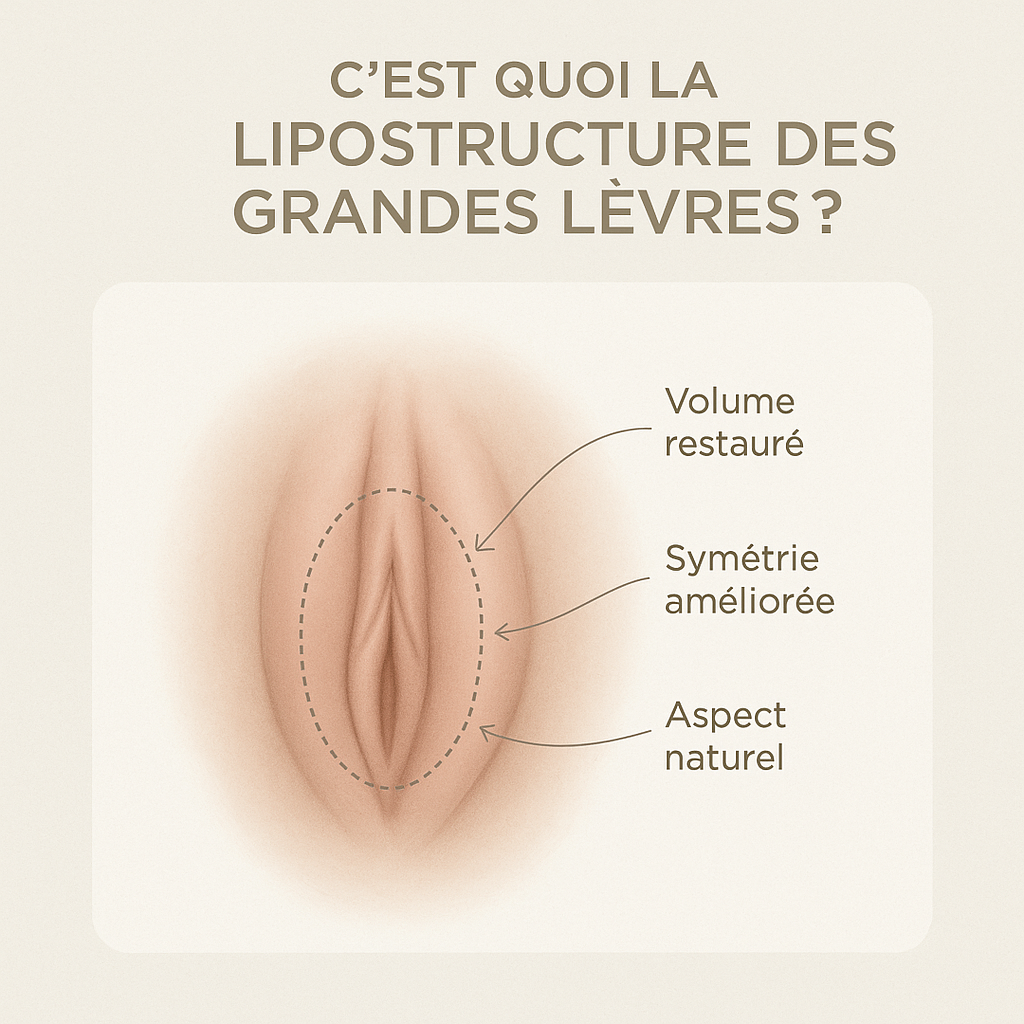 Intervention de lipostructure des grandes lèvres à la clinique du Dr Faten Ben Rhouma