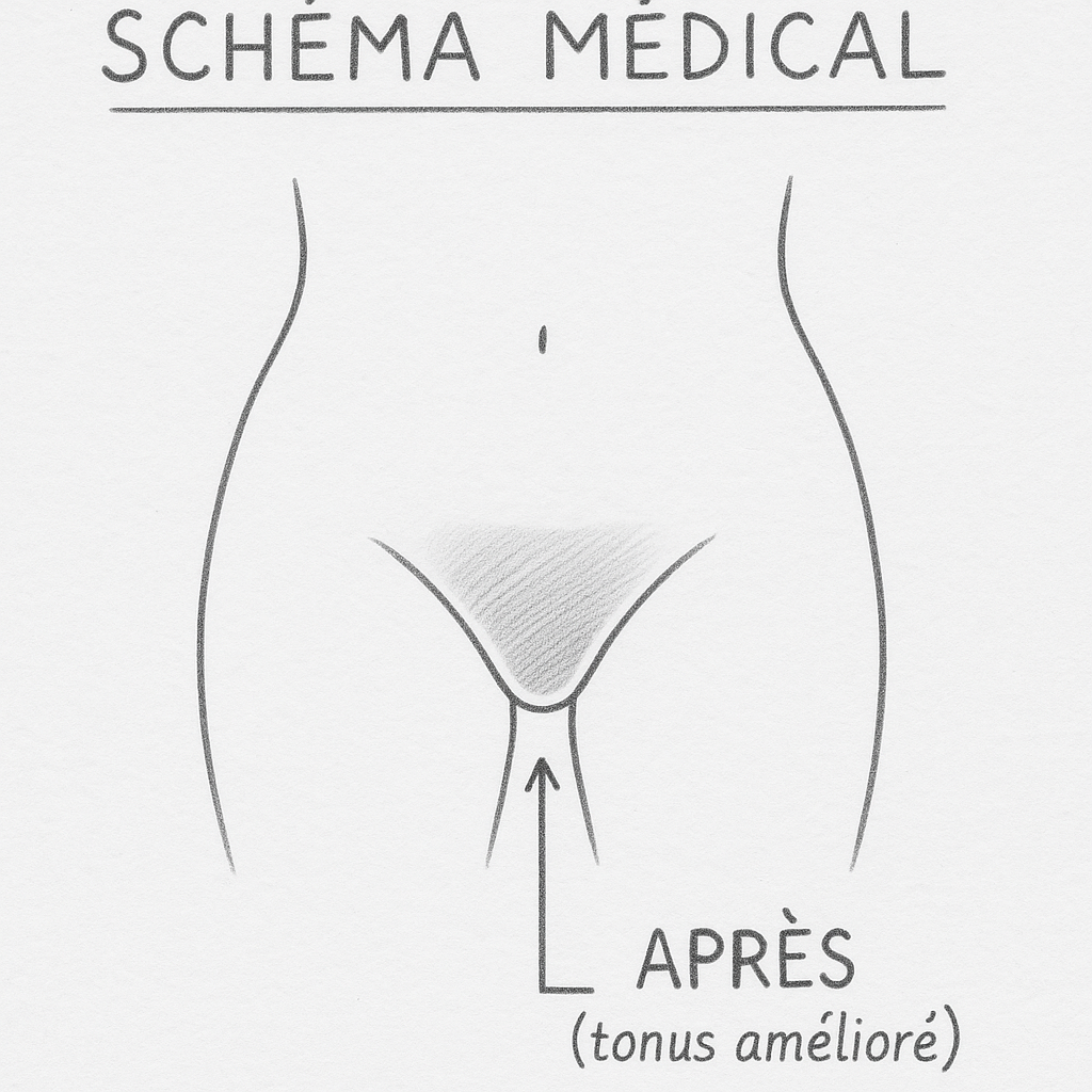 Après vaginoplastie