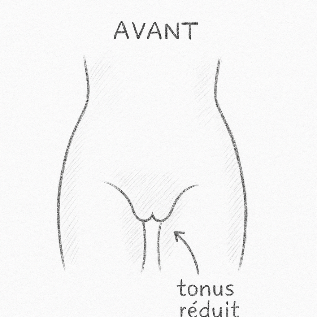 Avant vaginoplastie